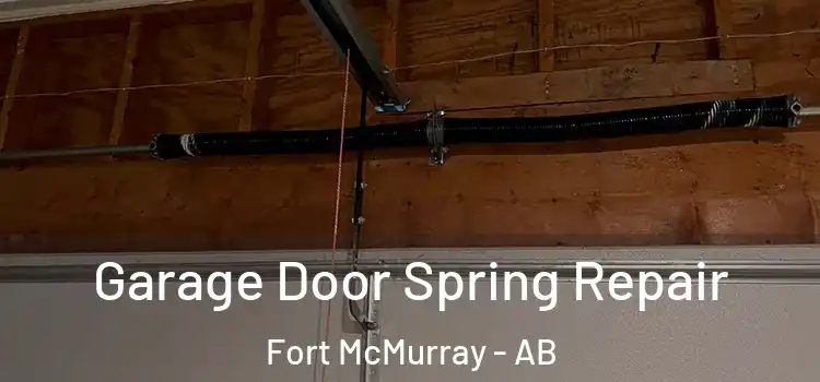  Garage Door Spring Repair Fort McMurray - AB