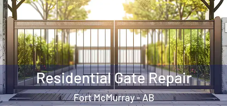 Residential Gate Repair Fort McMurray - AB